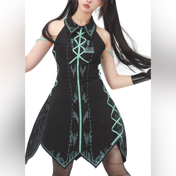 Modern signal style lolita dress - Picture 4 of 6